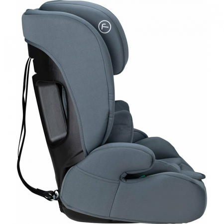 Scaun auto, FreeON, Uran, Pentru copii, I-Size, 76 - 150 cm/ 1 - 12 ani, Cu tetiera reglabila in 14 pozitii, Conform cu standardul european de securitate ECE R129, Dark Grey [9]