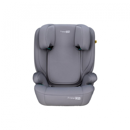 Scaun auto, FreeON, Vega, I-Size, Grupa 2/3, 100-150 cm, 4-12 ani, Cu husa detasabila, Cu cotiere, Cu tetiera reglabila 14 pozitii, Conform cu standardul european de securitate ECE R129, Gri [12]