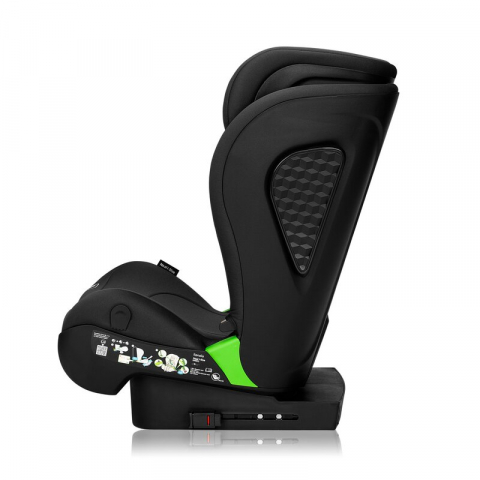 Scaun auto i-Size, Lionelo, Neal, Spatar reglabil in 4 pozitii, Tetiera in 10 pozitii, Suport sticla inclus, 15-36 Kg, 100-150 cm, Cu Isofix, Conform ECE R129, Negru [7]