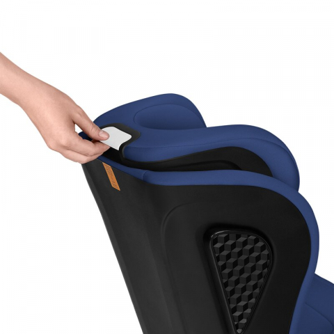 Scaun auto i-Size, Lionelo, Neal, Spatar reglabil in 4 pozitii, Tetiera in 10 pozitii, Suport sticla inclus, 15-36 Kg, 100-150 cm, Cu Isofix, Conform ECE R129, Albastru [8]