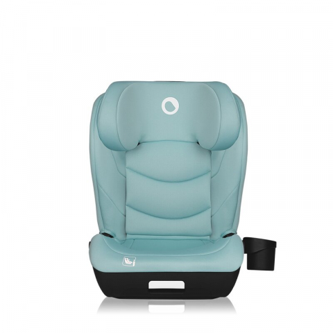 Transport si Relaxare - Scaun auto i-Size, Lionelo, Neal, Spatar reglabil in 4 pozitii, Tetiera in 10 pozitii, Suport sticla inclus, 15-36 Kg, 100-150 cm, Cu Isofix, Conform ECE R129, Verde Turquoise