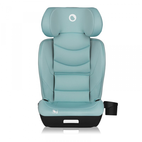 Scaun auto i-Size, Lionelo, Neal, Spatar reglabil in 4 pozitii, Tetiera in 10 pozitii, Suport sticla inclus, 15-36 Kg, 100-150 cm, Cu Isofix, Conform ECE R129, Verde Turquoise [4]