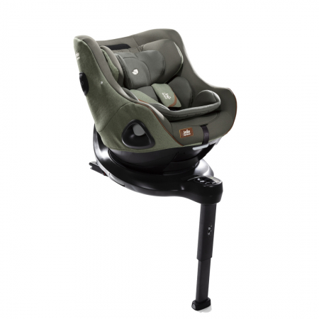 Set scaun auto rotativ i-Size Joie i-Harbour Signature Pine, 40-105 cm + Baza i-Size i-Base Encore, testat ADAC si certificat R129 [10]