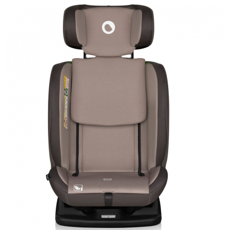 Scaun auto, Lionelo, Aart i-Size, Cu spatar inclinabil in 4 pozitii, Cu tetiera reglabila in 13 pozitii, 0-36 Kg, 40-150 cm, Cu centura siguranta in 3 puncte, Conform cu ECE R129/03, Bej [7]