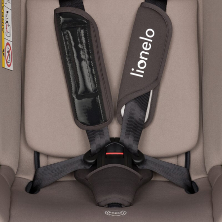 Scaun auto, Lionelo, Aart i-Size, Cu spatar inclinabil in 4 pozitii, Cu tetiera reglabila in 13 pozitii, 0-36 Kg, 40-150 cm, Cu centura siguranta in 3 puncte, Conform cu ECE R129/03, Bej [15]