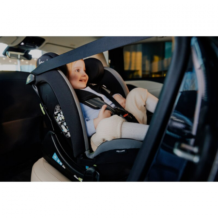 Scaun auto, Lionelo, Aart i-Size, Cu spatar inclinabil in 4 pozitii, Cu tetiera reglabila in 13 pozitii, 0-36 Kg, 40-150 cm, Cu centura siguranta in 3 puncte, Conform cu ECE R129/03, Bej [24]