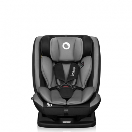 Scaun auto, Lionelo, Aart i-Size, Cu spatar inclinabil in 4 pozitii, Cu tetiera reglabila in 13 pozitii, 0-36 Kg, 40-150 cm, Cu centura siguranta in 3 puncte, Conform cu ECE R129/03, Gri [5]
