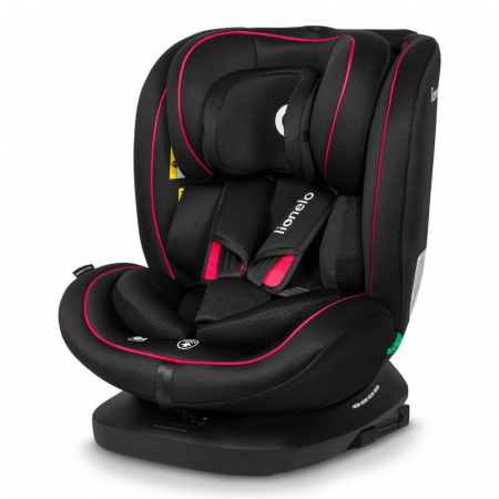 Transport si Relaxare - Scaun auto, Lionelo, Bastiaan i-Size, 4 in 1, Protectie laterala, Cu spatar inclinabil in 4 pozitii, Cu tetiera reglabila in 7 pozitii, Rotire 360 grade, Top Tether, 0-36 Kg, 40-150 cm, Cu Isofix, Con