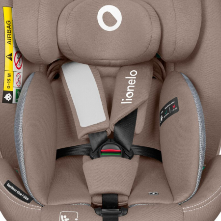 Scaun auto, Lionelo, Bastiaan One i-Size, 4 in 1, Protectie laterala, Cu spatar inclinabil in 4 pozitii, Cu tetiera reglabila in 13 pozitii, Rotire 360 grade, Top Tether, 0-36 Kg, 40-150 cm, Cu Isofix [22]