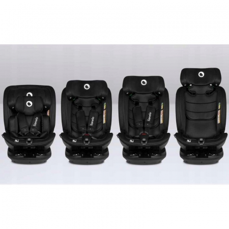 Scaun auto, Lionelo, Bastiaan RWF i-Size, Pozitie de somn, Protectie laterala, Rotire 360 grade, 0-36 Kg, Cu Isofix si Centura Top Tether, Conform cu standardul european de securitate ECE R129, Negru [33]