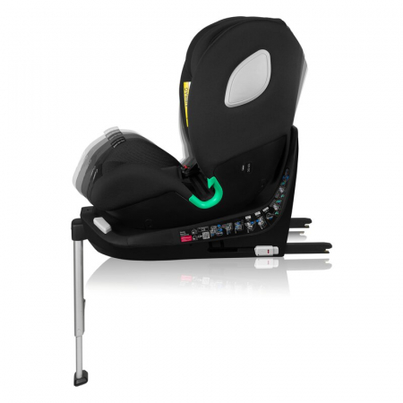 Scaun auto, Lionelo, Braam Air, i-Size, 0-36 Kg, 40-150 cm, Cu isofix si picior de fixare, Protectie laterala, Rotire 360 grade, Ajustare spatar in 5 pozitii, Tetiera reglabila in 14 trepte, Tehnologi [11]