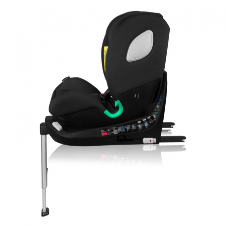 Scaun auto, Lionelo, Braam Air, i-Size, 0-36 Kg, 40-150 cm, Cu isofix si picior de fixare, Protectie laterala, Rotire 360 grade, Ajustare spatar in 5 pozitii, Tetiera reglabila in 14 trepte, Tehnologi [8]