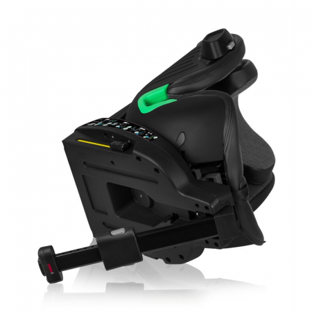 Scaun auto, Lionelo, Harmony i-Size, Rotire 360 grade, Protectie laterala, Cu spatar reglabil in 5 pozitii, Cu tetiera reglabila in 12 pozitii, 0-36 Kg, 40-150 cm, Cu Isofix, Husa din bambus, Conform  [25]