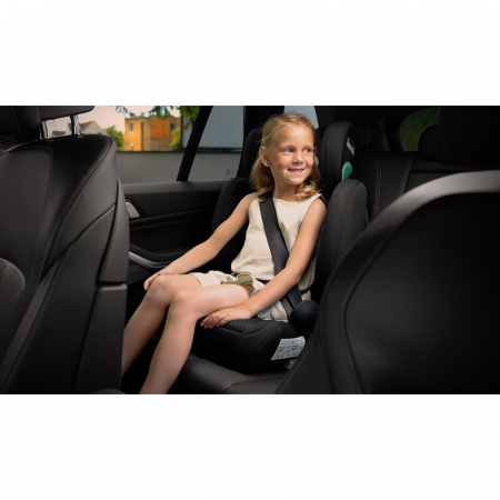 Scaun auto, Lionelo, Hugo i-Size, Universal, Orientare in directia sensului de mers, Reglabil, Conform standardului de securitate R129, 100-150 cm, 4-12 ani, Gri [24]