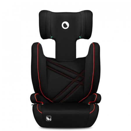 Scaun auto, Lionelo, Hugo i-Size, Universal, Orientare in directia sensului de mers, Reglabil, Conform standardului de securitate R129, 100-150 cm, 4-12 ani, Rosu [6]