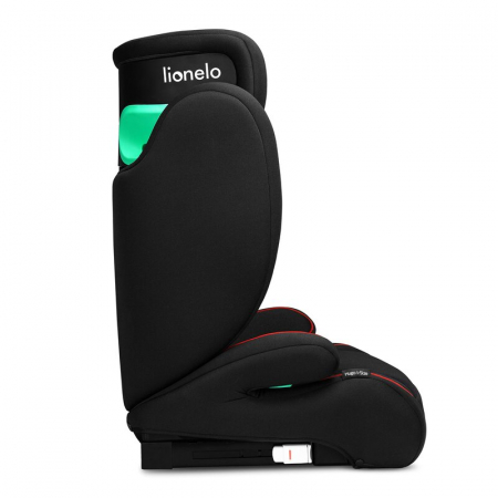 Scaun auto, Lionelo, Hugo i-Size, Universal, Orientare in directia sensului de mers, Reglabil, Conform standardului de securitate R129, 100-150 cm, 4-12 ani, Rosu [9]