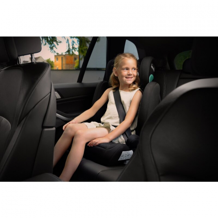 Scaun auto, Lionelo, Hugo i-Size, Universal, Orientare in directia sensului de mers, Reglabil, Conform standardului de securitate R129, 100-150 cm, 4-12 ani, Roz [18]