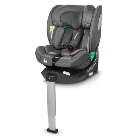 Transport si Relaxare - Scaun auto, Lionelo, i-Size Braam, 0-36 Kg, 40-150 cm, Cu isofix si picior de fixare, Protectie laterala, Rotire 360 grade, Ajustare spatar in 5 pozitii, Tetiera reglabila in 14 trepte, Conform cu sta