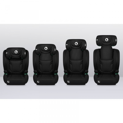 Scaun auto, Lionelo, i-Size Igo, 100- 150 cm, Cu isofix, Protectie laterala, Ajustare spatar in 2 pozitii, Tetiera Tri-Guard reglabila in 11 pozitii, Conform cu standardul european de securitate R129, [27]