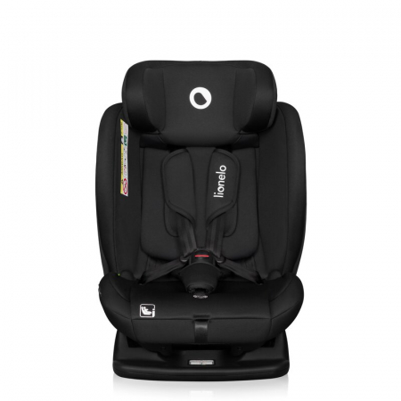 Scaun auto, Lionelo, i-Size Izzy, 0-36 Kg, 40-150 cm, Instalare cu centurile masinii, Protectie laterala, Ajustare spatar in 3 pozitii, Tetiera reglabila in 13 trepte, Conform cu R129, Negru [5]