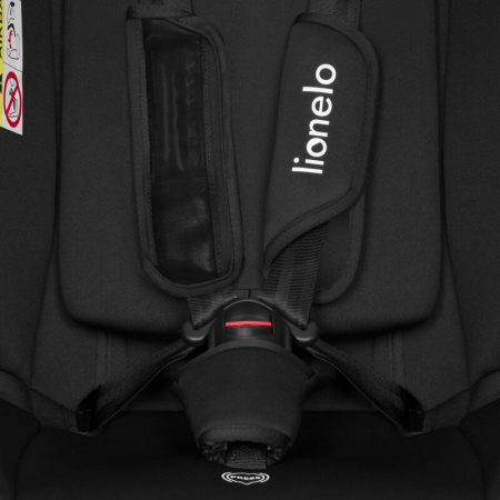 Scaun auto, Lionelo, i-Size Izzy, 0-36 Kg, 40-150 cm, Instalare cu centurile masinii, Protectie laterala, Ajustare spatar in 3 pozitii, Tetiera reglabila in 13 trepte, Conform cu R129, Negru [15]