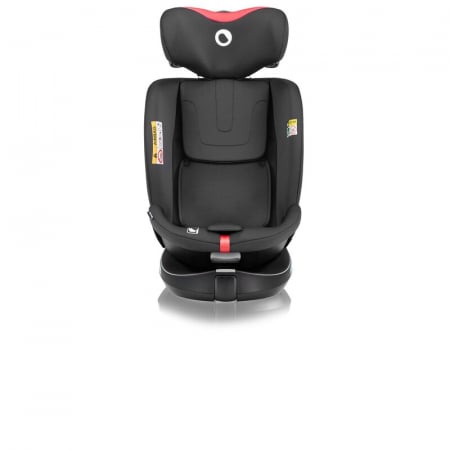 Scaun auto, Lionelo, i-Size Navy, 0-36 Kg, 40-150 cm, Cu isofix si picior de fixare, Protectie laterala, Rotire 360 grade, Ajustare spatar in 4 pozitii, Tetiera reglabila in 11 trepte, Conform cu R129 [9]