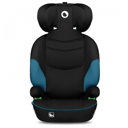 Scaun auto, Lionelo, Lars i-Size, Cu tetiera reglabila in 10 pozitii, Cu pozitionare spre sensul de mers, 15-36 Kg, 100-150 cm, Conform cu standardul european de securitate ECE R129/03, Negru/Albastru [8]
