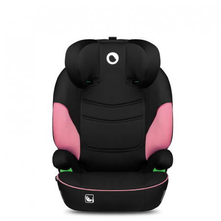 Scaun auto, Lionelo, Lars i-Size, Cu tetiera reglabila in 10 pozitii, Cu pozitionare spre sensul de mers, 15-36 Kg, 100-150 cm, Conform cu standardul european de securitate ECE R129/03, Roz [6]