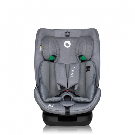 Scaun auto, Lionelo, Lavender I-size, Isofix, Cu centura TopTether, Cu spatar inclinabil in 5 pozitii, Cu tetiera reglabila in 13 pozitii, Instalare cu fata inainte, 9-36 Kg, 76-150 cm, Conform cu ECE [2]