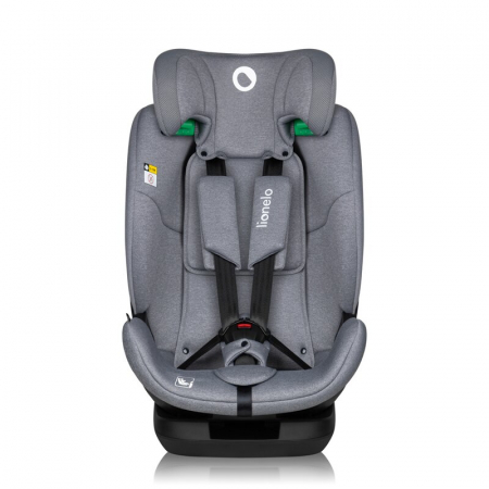 Scaun auto, Lionelo, Lavender I-size, Isofix, Cu centura TopTether, Cu spatar inclinabil in 5 pozitii, Cu tetiera reglabila in 13 pozitii, Instalare cu fata inainte, 9-36 Kg, 76-150 cm, Conform cu ECE [3]