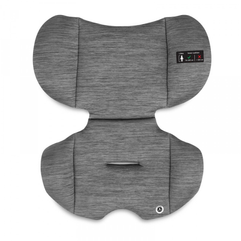 Scaun auto, Lionelo, Levi i-Size, Universal, Instalare FWF, Cu tetiera reglabila in 10 pozitii, Cu spatar detasabil, 76-150 cm, Conform cu R129, Gri [10]