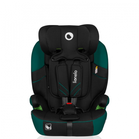 Scaun auto, Lionelo, Levi One i-Size, Universal, Instalare FWF, Cu tetiera reglabila in 10 pozitii, Cu spatar detasabil, 76-150 cm, Conform cu R129, Verde [5]