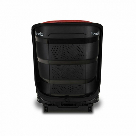 Scaun auto, Lionelo, Neal Burgundy, Spatar reglabil, Baza i-size, 15-36 Kg, cu Isofix, Conform cu standardul european de securitate ECE R129, Rosu [16]