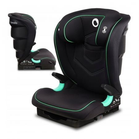 Scaun auto, Lionelo, Neal Onix, Spatar reglabil, Baza i-size, 15-36 Kg, cu Isofix, Conform cu standardul european de securitate ECE R129, Negru [9]