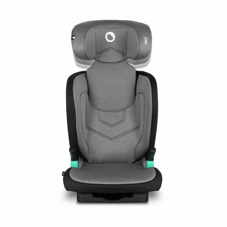 Scaun auto, Lionelo, Neal Stone, Spatar reglabil, Baza i-size, 15-36 Kg, cu Isofix, Conform cu standardul european de securitate ECE R129, Gri [12]