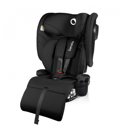 Scaun auto pliabil, Lionelo, Nelly, i-Size, 76- 150 cm, Tetiera reglabila in 15 pozitii, Spatar reglabil in 4 pozitii, Sisteme de fixare Isofix si Top Tether, Sezut lat si confortabil, Conform cu ECE  [6]