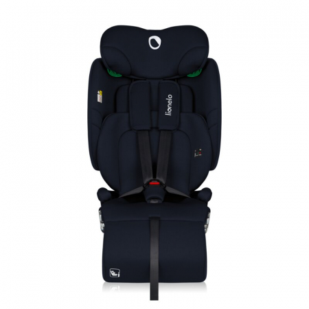 Scaun auto pliabil, Lionelo, Nelly, i-Size, 76- 150 cm, Tetiera reglabila in 15 pozitii, Spatar reglabil in 4 pozitii, Sisteme de fixare Isofix si Top Tether, Sezut lat si confortabil, Conform cu ECE  [9]