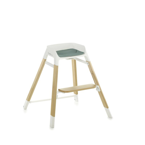 Scaun de masa evolutiv Woody, Jane, De la 6 luni la 8 ani, Din lemn, Husa lavabila, Conform cu EN 14988:2017 + A1:2020 si EN 17191:2021, Botanic [2]