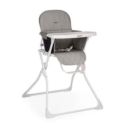 Mobilier si Lenjerie - Scaun de masa, Feedo, Bite, Pliabil, Pana la 15 kg, Aspect elegant, Suport de picioare ajustabil, Cu tavita detasabila, 6- 36 luni, Conform cu EN14988-2:2006+A1:2012, Cappuccino