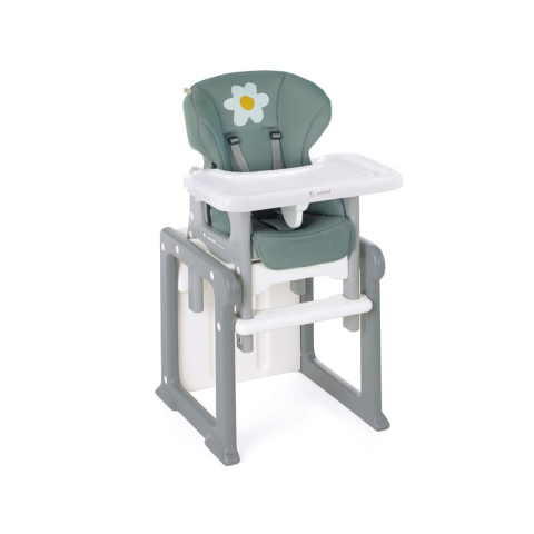 Mobilier si Lenjerie - Scaun de masa, Jane, Activa Evo 2 in 1, Transformabil in birou cu scaun, Conform cu standardele europene de siguranta EN 14988:2017 + A1:2020, Botanic