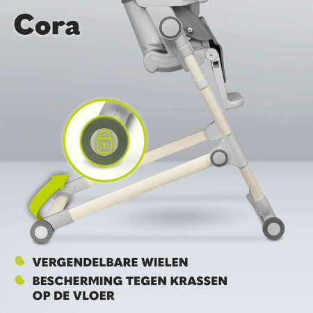 Scaun de masa, Lionelo, Cora Plus, Multifunctional, Reglabil in 4 pozitii pe inaltime, Spatar reglabil in 3 pozitii, Cu bara de jucarii, Pliabil, Conform cu standardul european de securitate EN14988,  [19]