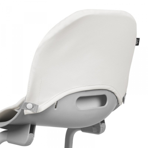 Scaun de masa, Lionelo, Dalia, 2 in 1, Transformabil, Cu 2 suporturi pentru picioare, Cu tavita detasabila, Sustine 60 kg, 6 luni+, Conform cu EN14988, Gri Stone [15]