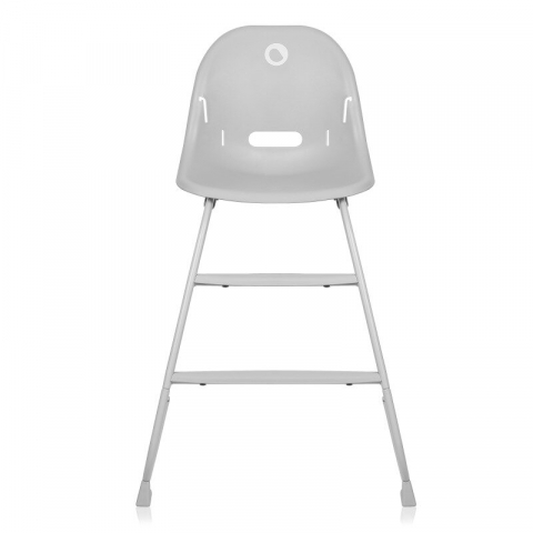 Scaun de masa, Lionelo, Dalia, 2 in 1, Transformabil, Cu 2 suporturi pentru picioare, Cu tavita detasabila, Sustine 60 kg, 6 luni+, Conform cu EN14988, Gri Stone [5]