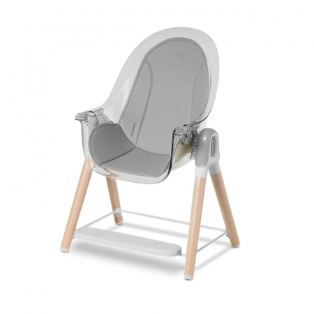 Scaun de masa, Lionelo, Maya, 2 in 1, Transformabil, 3 pozitii de inclinare, Conform cu standardele europeane de securitate EN14988, EN12790, White [3]