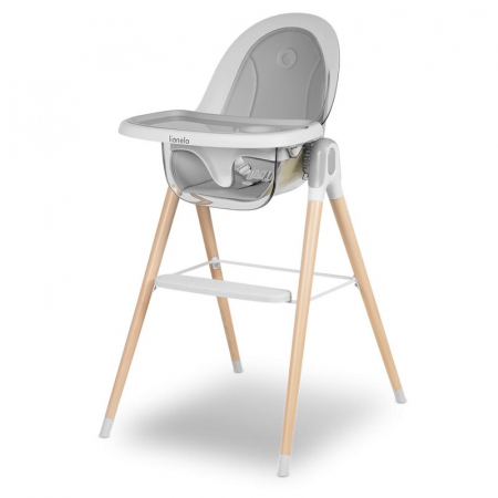 Mobilier si Lenjerie - Scaun de masa, Lionelo, Maya, 2 in 1, Transformabil, 3 pozitii de inclinare, Conform cu standardele europeane de securitate EN14988, EN12790, White