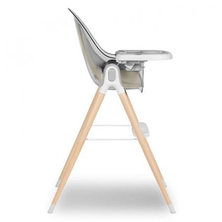 Scaun de masa, Lionelo, Maya, 2 in 1, Transformabil, 3 pozitii de inclinare, Conform cu standardele europeane de securitate EN14988, EN12790, White [6]