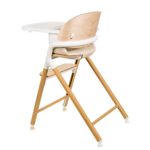 Scaun de masa multifunctional Celia, Lionelo, Din lemn de fag, 6 luni- adult, Reglabil pe inaltime, Spatar lat, Sezut ergonomic, Tavita silicon, Suport de picioare reglabil, Greutate maxima 90 Kg, Alb [6]
