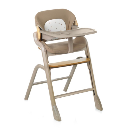 Mobilier si Lenjerie - Scaun de masa multifunctional Noah, Jane, De la 6 luni la adult, Din lemn fag, Husa lavabila, Greutate maxima 100 Kg, Sesame