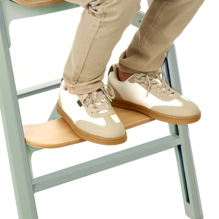 Scaun de masa multifunctional Noah, Jane, De la 6 luni la adult, Din lemn fag, Husa lavabila, Greutate maxima 100 Kg, Sesame [3]