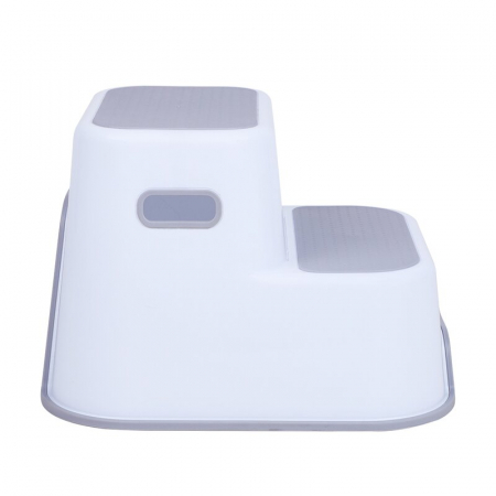Scaunel Inaltator, FreeON, Pentru WC, In Doua Trepte, Suprafata antiderapanta, White & Grey [6]